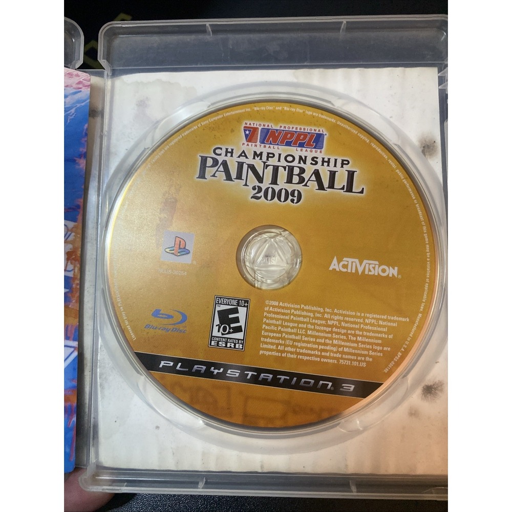NPPL Championship Paintball 2009 (Sony PlayStation 3, 2008)(Complete)(Tested) - Picture 3 of 5